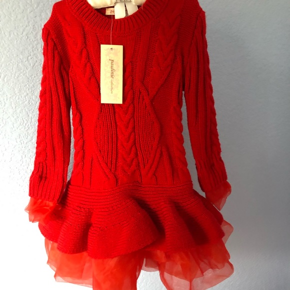 ❌NWT 4/5 SUPER CUTE TUTU SWEATER DRESS ❌Hp❌ - Picture 5 of 6